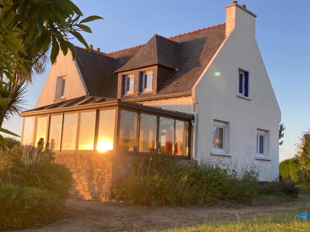 Kermartin - Maison De Famille Avec Vue Sur La Baie De Morlaix Plouézocʼh Eksteriør billede