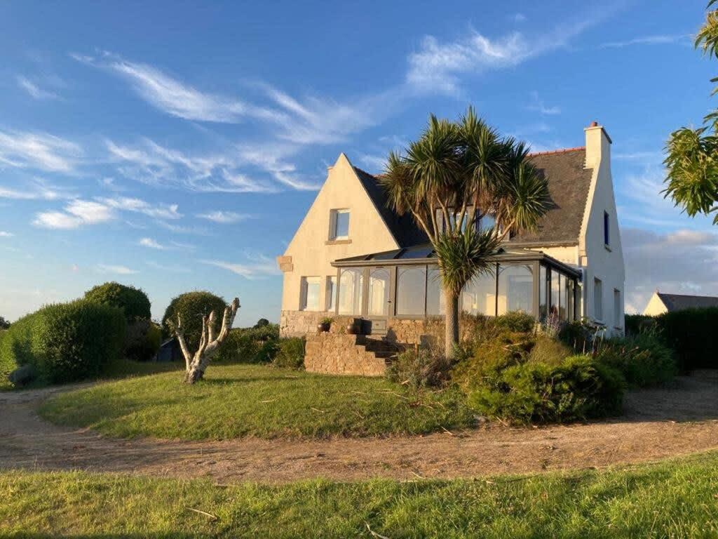 Kermartin - Maison De Famille Avec Vue Sur La Baie De Morlaix Plouézocʼh Eksteriør billede